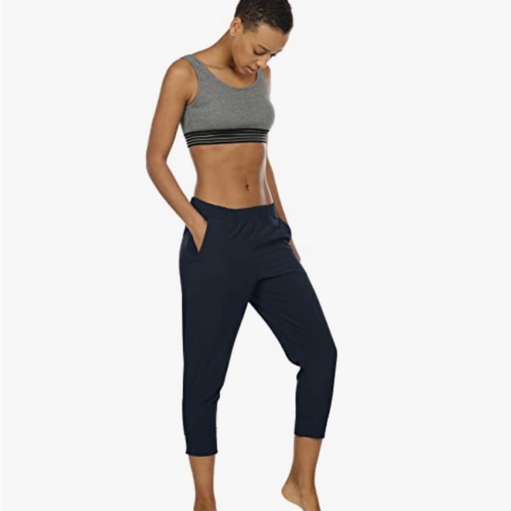 icyzone Lightweight Joggers Pants for Women - Athletic black size s